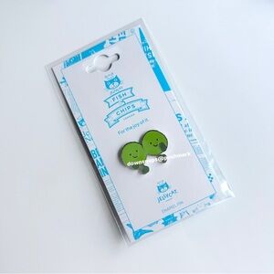 Jellycat London Exclusive Mushy Peas Enamel Pin